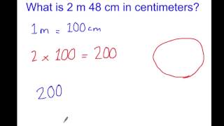 Converting Meters to Centimeters [upl. by Brien]