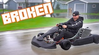 NEW Shifter Kart in the Rain Already broken [upl. by Broome]