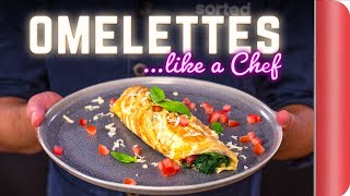 How to Make Omelettes at Home Like a Chef  Sorted Food [upl. by Devora738]