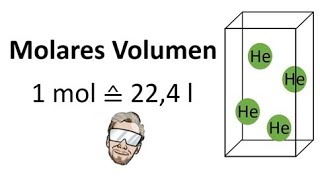 Molares Volumen  Berechnung  Chemie Endlich Verstehen [upl. by Gavrah]