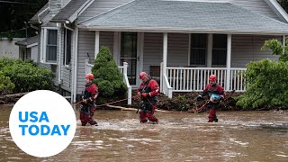 Gov Kathy Hochul calls New York flash floods 1000 year event  USA TODAY [upl. by Lunn]