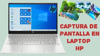 como hacer capturas de pantalla en laptop HP [upl. by Meagan]