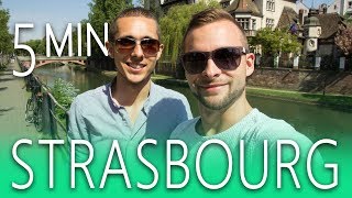 Strasbourg in 5 minutes 🙂 Travel in France [upl. by Zola]