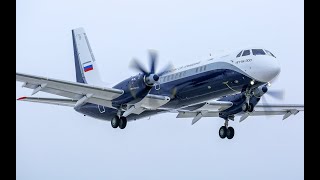 Ilyushin Il114300 first flight [upl. by Kele]