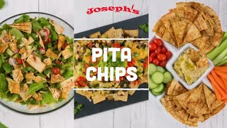 How To Make Pita Chips 3 Ways [upl. by Ahsinelg429]