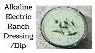 Ranch Dressing  Dip Dr Sebi Alkaline Electric Recipe [upl. by Imuy415]