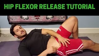 Iliacus Release Tutorial  Hip Flexor Release [upl. by Hurley998]