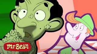 Mr Bean Animation Episodes Compilation  Scaredy Bean  Mr Bean Cartoon S1  Cartoons for Kids [upl. by Jaime]