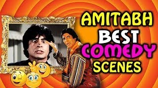 Amitabh Bachchan’s Best Comedy Scenes  Hilarious Hindi Comedy Scenes [upl. by Hannad898]