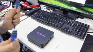 How to upgrade firmware android tv box MXQ pro [upl. by Faxen564]