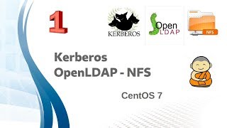 CentOS 7 Kerberos  OpenLDAP  NFS  Part 1 [upl. by Nance]