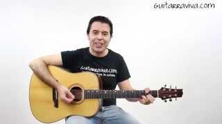 Villancicos en Guitarra  El Tamborilero  aprende a tocar guitarra fácil [upl. by Hola538]