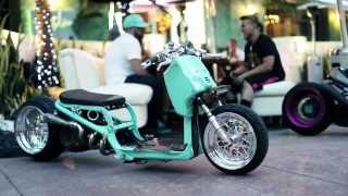 DORBYWORKS custom Honda Ruckus Minty version 2 [upl. by Niaz626]