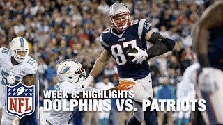 Dolphins vs Patriots  Week 8 Highlights  NFL [upl. by Trevor]