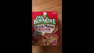 Chef Boyardee pizza in a box [upl. by Talya]