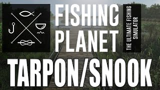 Fishing Planet  Everglades  TarponSnook Guide [upl. by Lipsey]