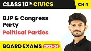 Class 10 Civics Chapter 4  Bharatiya Janata Party and Congress Party Political Parties 202324 [upl. by Erle]