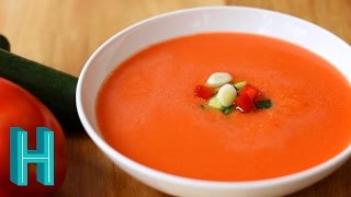 How to Make Gazpacho Recipe  Hilah Cooking [upl. by Abbye]