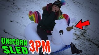 UNICORN SLEDDING AT 3PM Lucky hour [upl. by Ime]