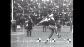 Uwe Hown GDR javelin throw 10480 World Record Berlin 1984 rare footage [upl. by Whittemore]