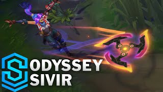 Odyssey Sivir Skin Spotlight  PreRelease  League of Legends [upl. by Aneetsyrk]