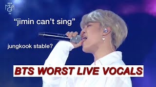 BTS Can’t Sing With Proof [upl. by Hendon]