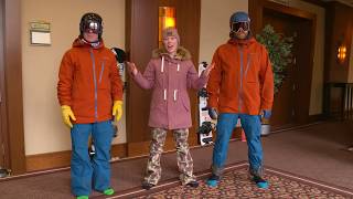 What to Wear Skiing and Snowboarding A Beginner’s Guide  PSIAAASI [upl. by Aiyotal427]