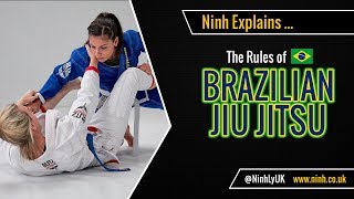 The Rules of Brazilian Jiu Jitsu BJJ  EXPLAINED [upl. by Ennayd]