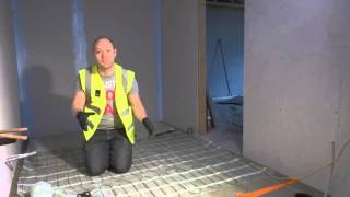 How to Install Electric Underfloor Heating [upl. by Drain]