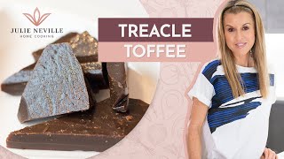 TREACLE TOFFEE by Home Cooking with Julie [upl. by Nosam]