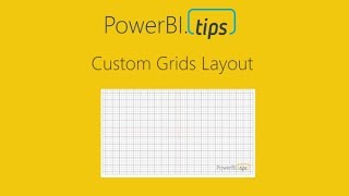 PowerBITips  Layouts  Grids [upl. by Caresse167]