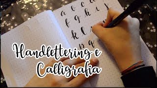 COME FARE L’HANDLETTERING E MIGLIORARE LA PROPRIA CALLIGRAFIA🌟 SL [upl. by Lindo]