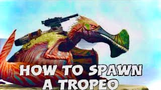 Ark HOW to SPAWN the Tropeognathus tropeo [upl. by Yevad]