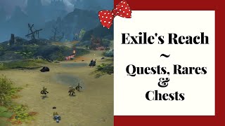 Exiles Reach Guide  Quests Rares amp Chests [upl. by Trahern381]