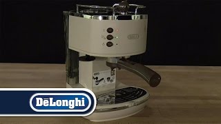 DeLonghi How To First Use Icona [upl. by Placia]