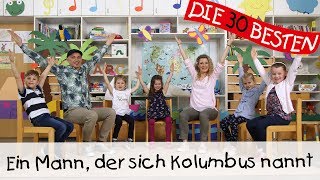 👩🏼 Ein Mann der sich Kolumbus nannt  Singen Tanzen und Bewegen  Kinderlieder [upl. by Ahsekal]