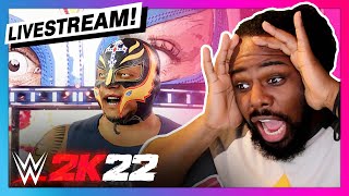 WWE 2K22  Rey Mysterio 2K Showcase Mode UpUpDownDown Streams [upl. by Deadman232]