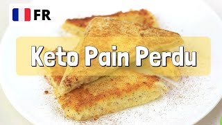 Recette Cétogène Pain Perdu En Français [upl. by Helbonia]